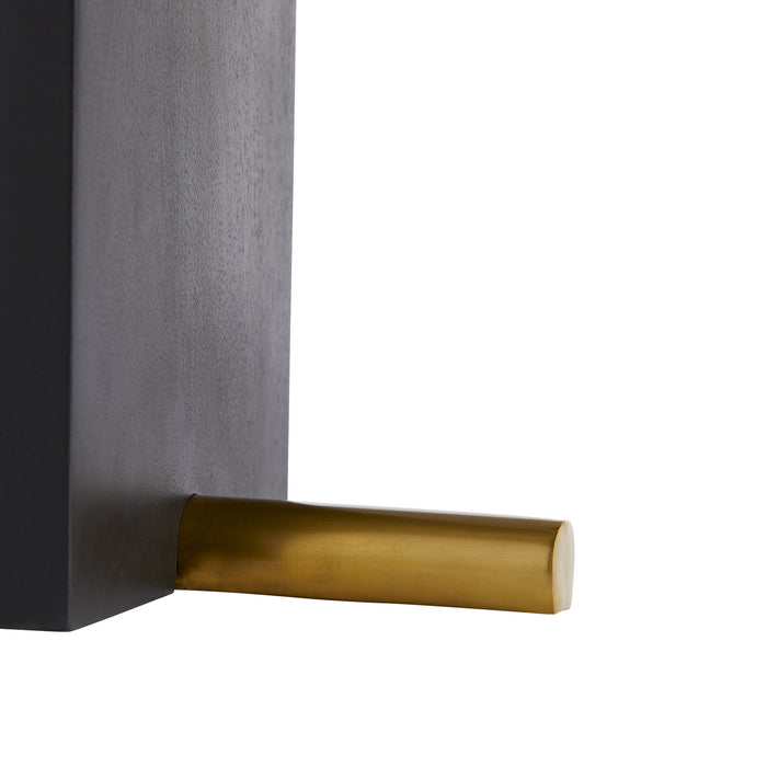 Arteriors 4804 Accent Table, Ebony