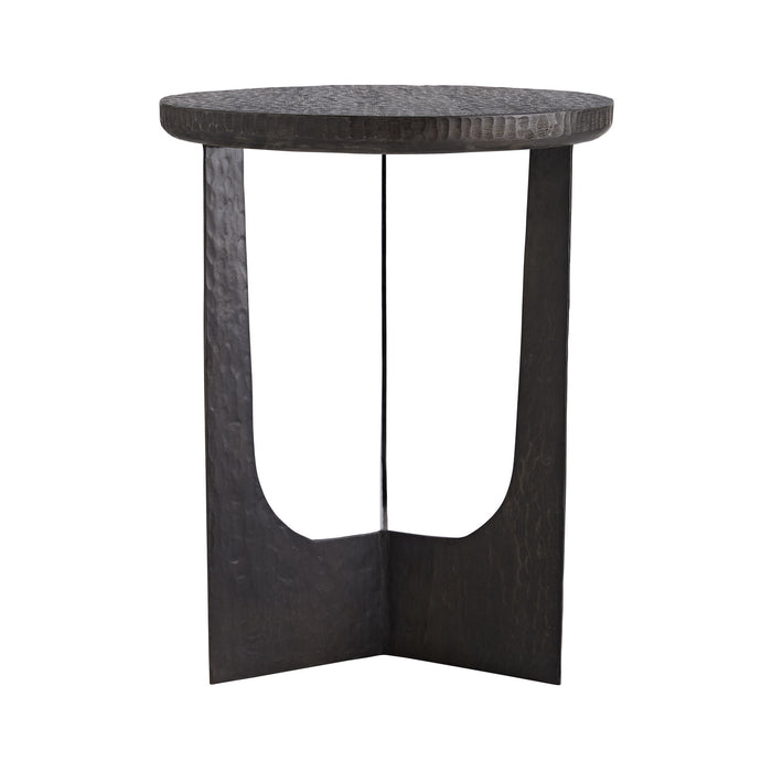 Arteriors 4807 Table, Soft Black Waxed