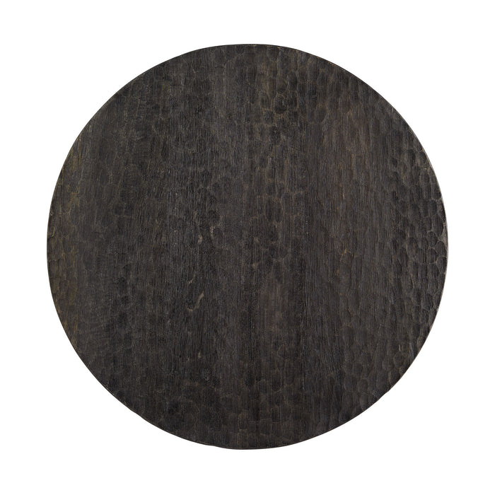 Arteriors 4807 Table, Soft Black Waxed
