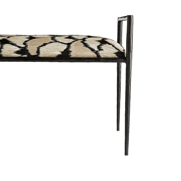 Arteriors 4810 Bench, Natural Iron