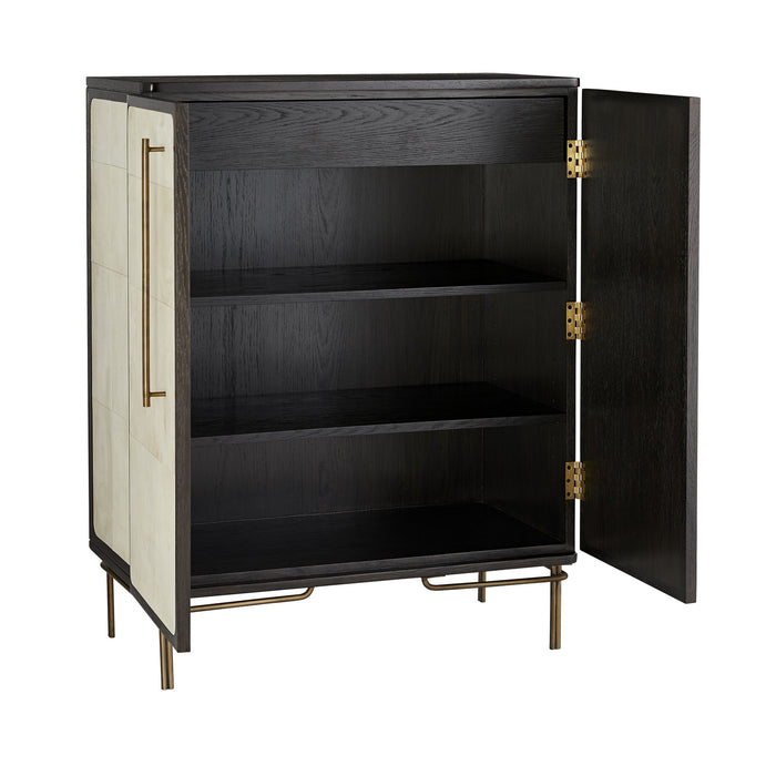 Arteriors 4811 Cabinet, Ebony