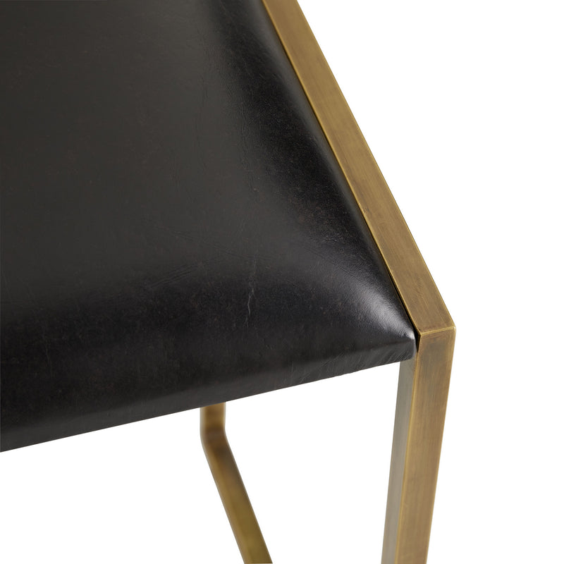 Arteriors 4839 Counter Stool, Black