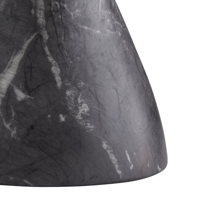 Arteriors 5584 Accent Table, Black Faux Marble