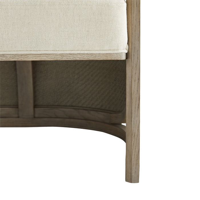 Arteriors 5593 Lounge Chair, Smoke