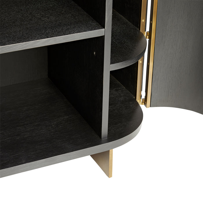 Arteriors 5599 Cabinet, Sable