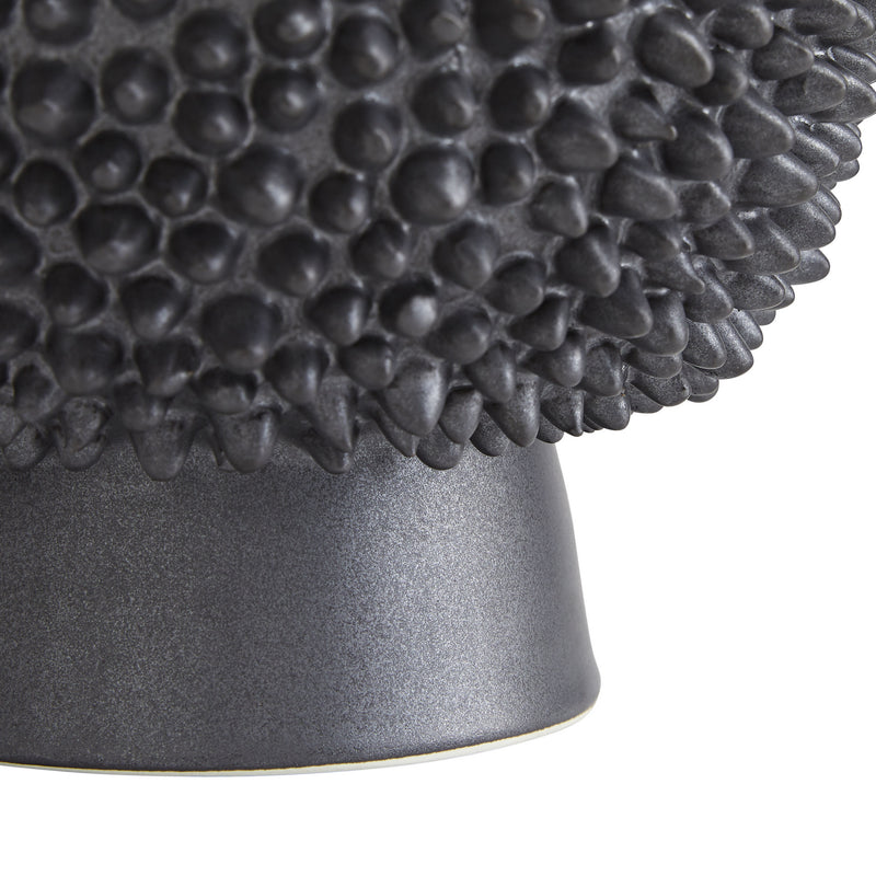 Arteriors 7830 Vase, Matte Black