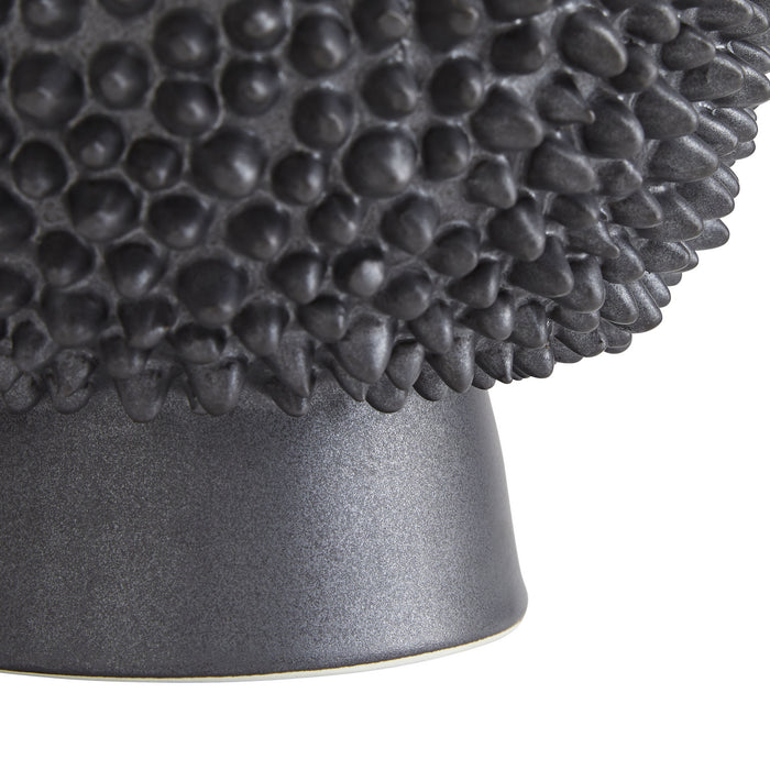 Arteriors 7830 Vase, Matte Black