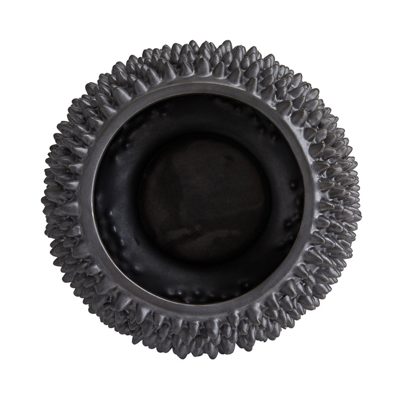 Arteriors 7830 Vase, Matte Black