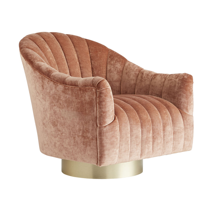 Arteriors 8138 Chair, Dusty Rose