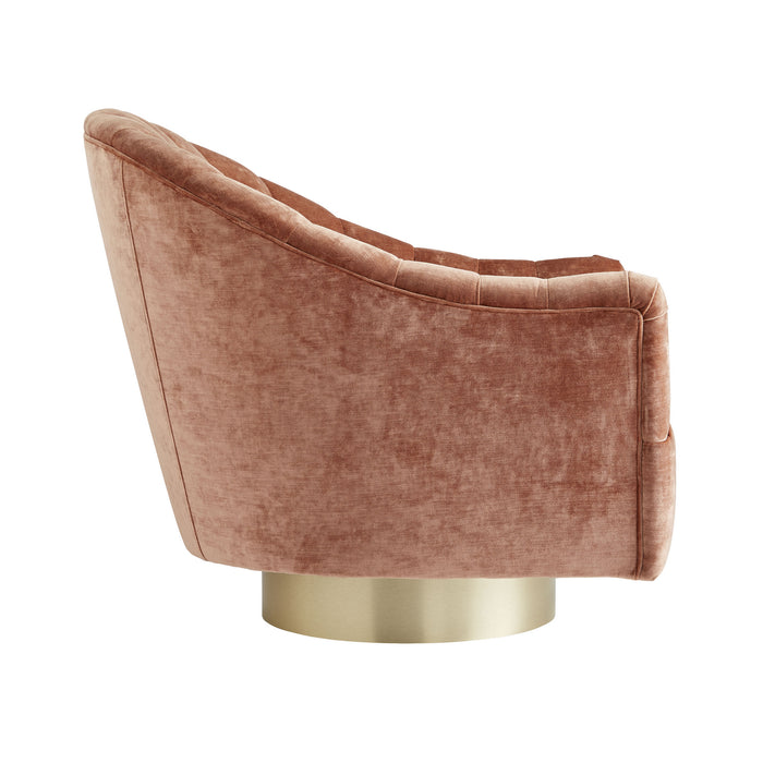 Arteriors 8138 Chair, Dusty Rose