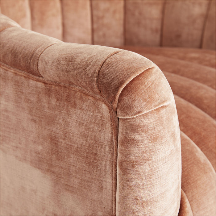 Arteriors 8138 Chair, Dusty Rose