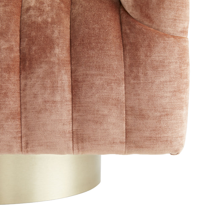 Arteriors 8138 Chair, Dusty Rose