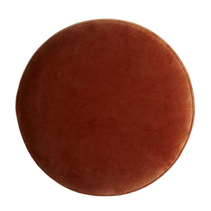 Arteriors 8140 Ottoman, Persimmon