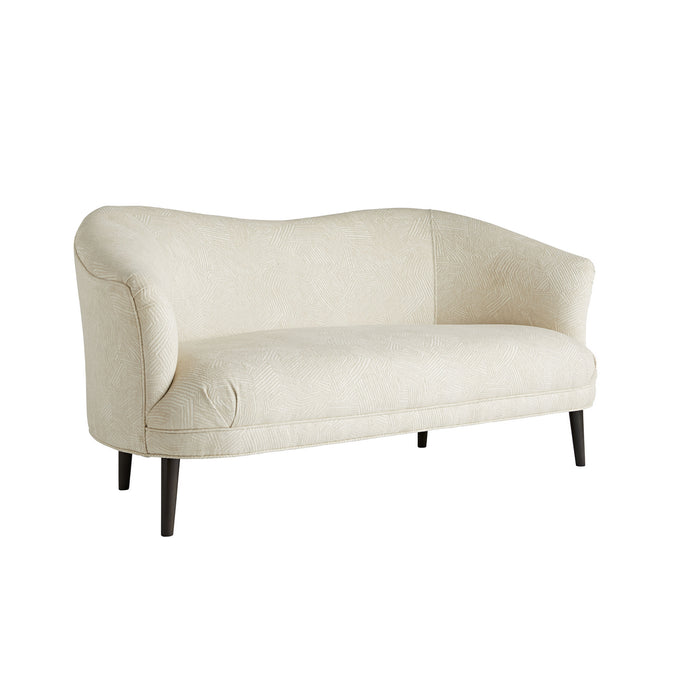 Arteriors 8141 Settee, Textured Ivory
