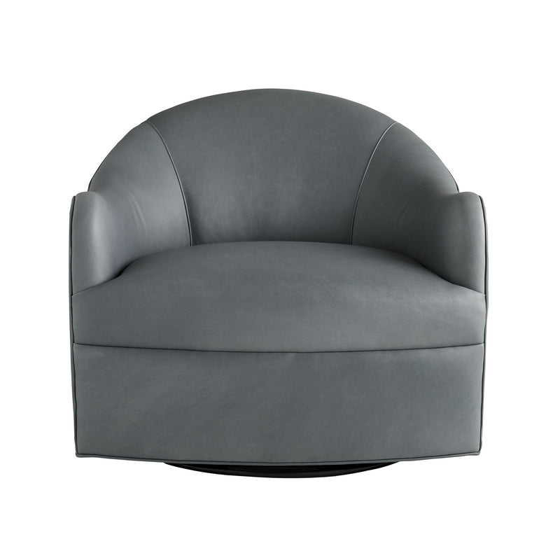 Arteriors 8142 Chair with Swivel, Anchor Grey