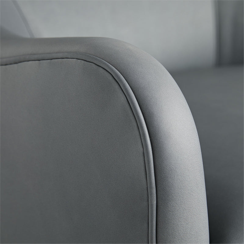 Arteriors 8142 Chair with Swivel, Anchor Grey