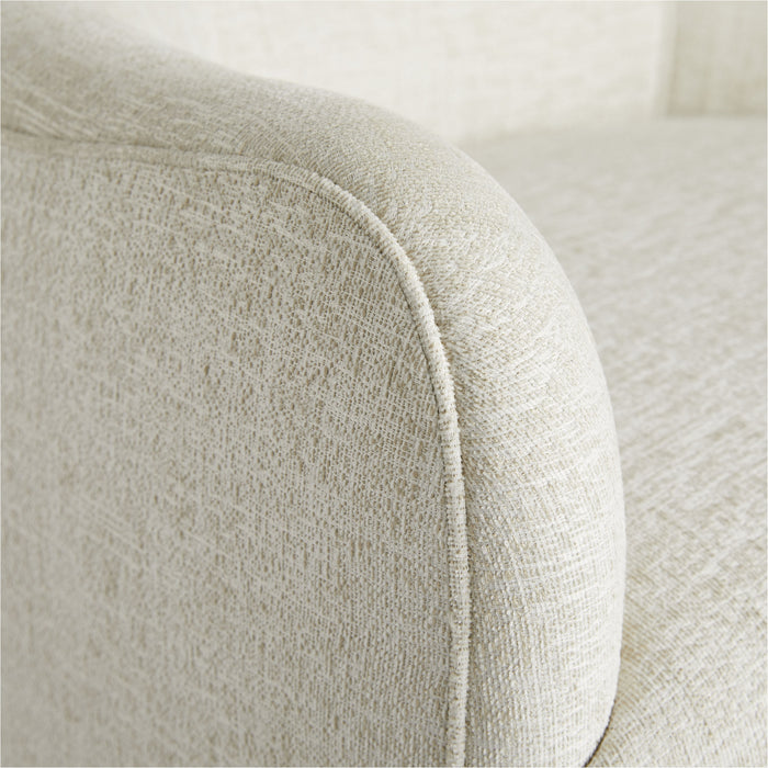 Arteriors 8143 Lounge Chair, Frost