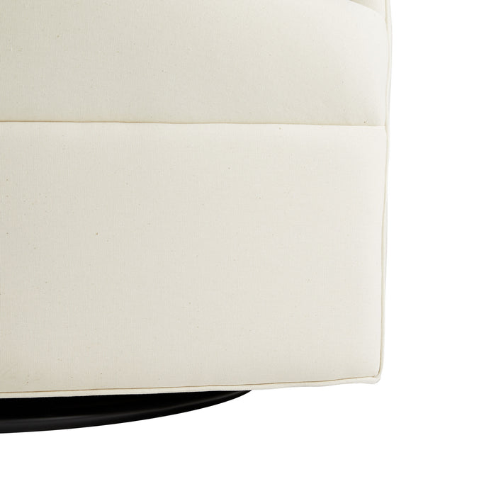 Arteriors 8144 Chair with Swivel, White