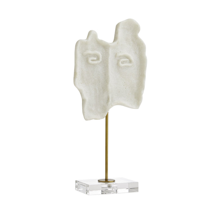 Arteriors 9235 Sculpture, set of 2, White
