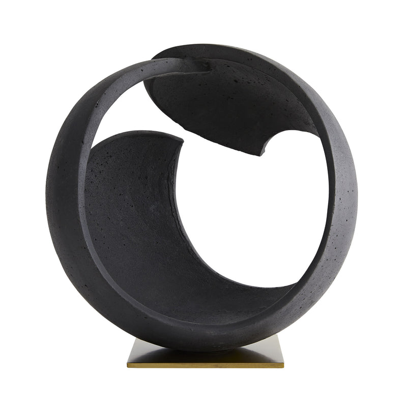 Arteriors 9237 Sculpture, Charcoal