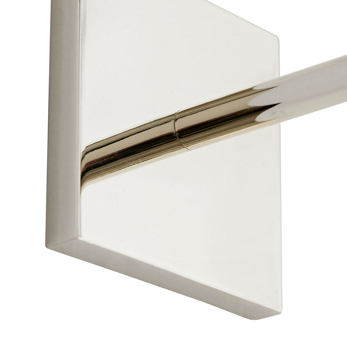 Arteriors 49384 One Light Wall Sconce, Polished Nickel