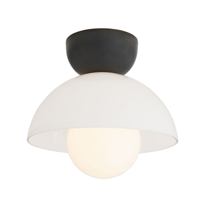 Arteriors 49386 One Light Flush Mount, Bronze