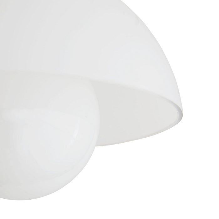 Arteriors 49386 One Light Flush Mount, Bronze