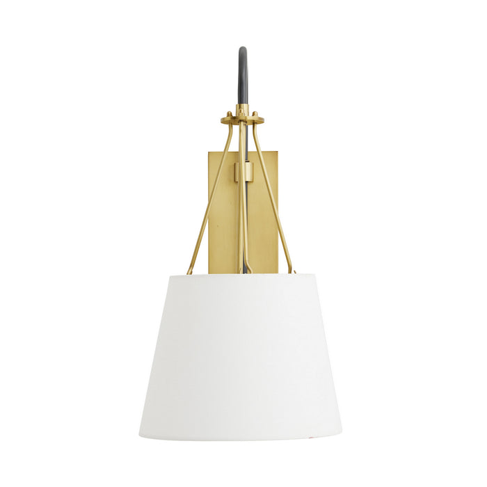 Arteriors 49392 One Light Wall Sconce, Antique Brass