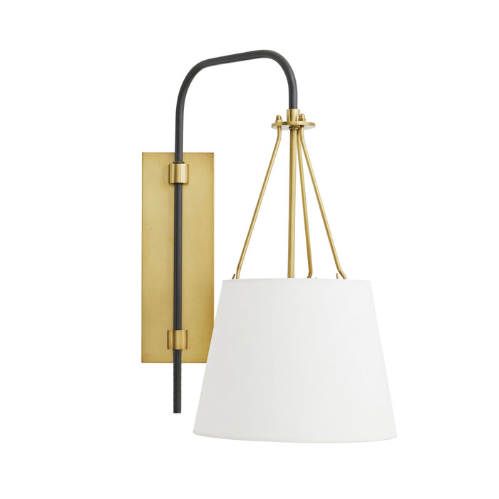 Arteriors 49392 One Light Wall Sconce, Antique Brass