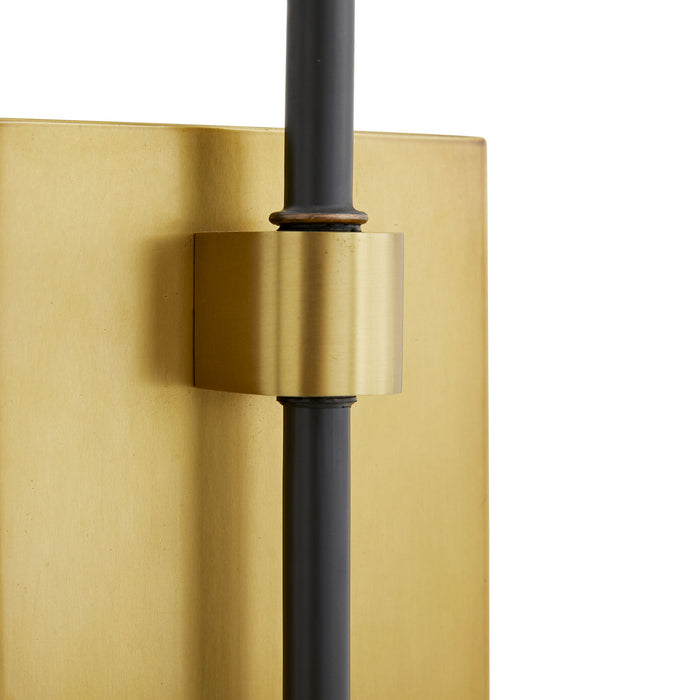 Arteriors 49392 One Light Wall Sconce, Antique Brass