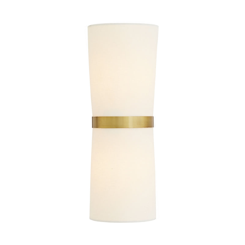 Arteriors 49398 Two Light Wall Sconce, Antique Brass