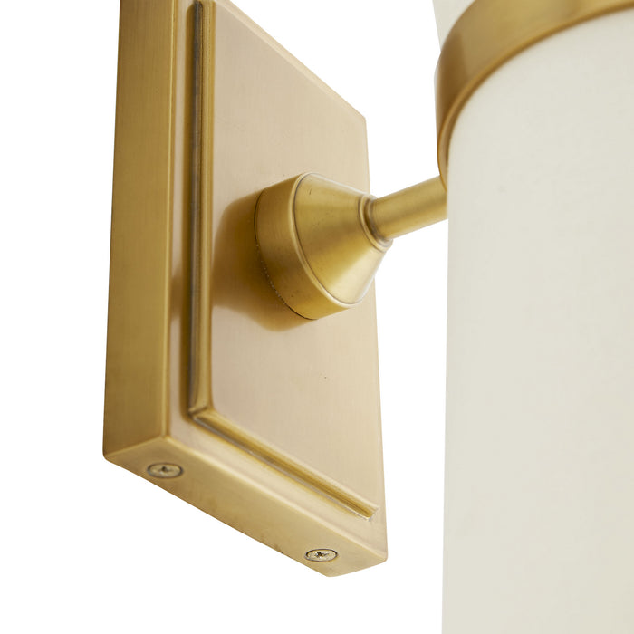 Arteriors 49398 Two Light Wall Sconce, Antique Brass