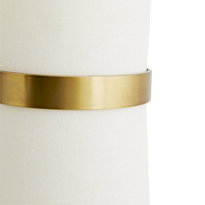 Arteriors 49398 Two Light Wall Sconce, Antique Brass