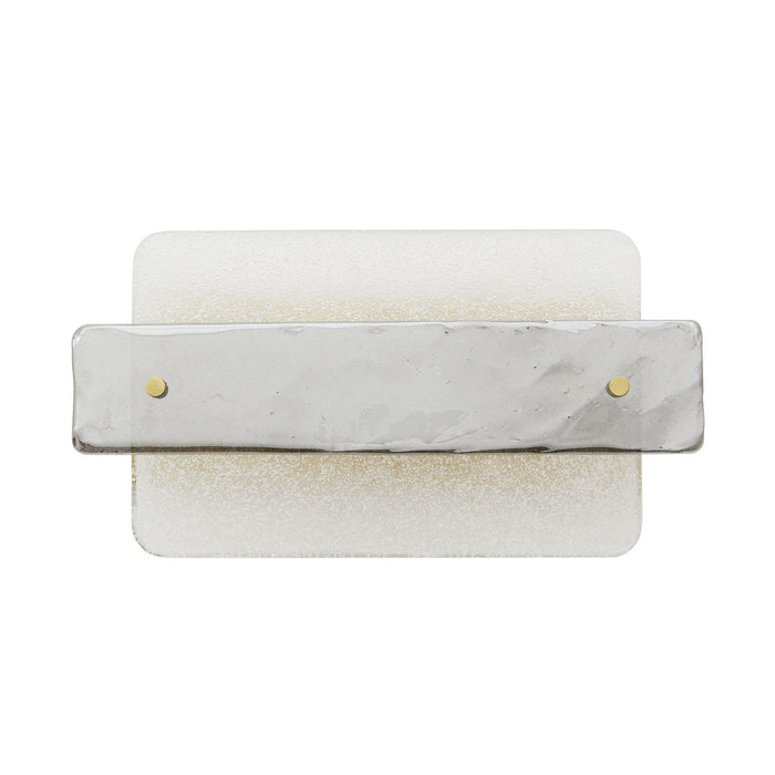 Arteriors 49668 Two Light Wall Sconce, Clear Seedy
