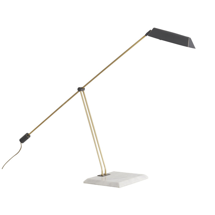 Arteriors 49679 LED Desk Lamp, White