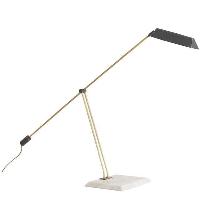 Arteriors 49679 LED Desk Lamp, White