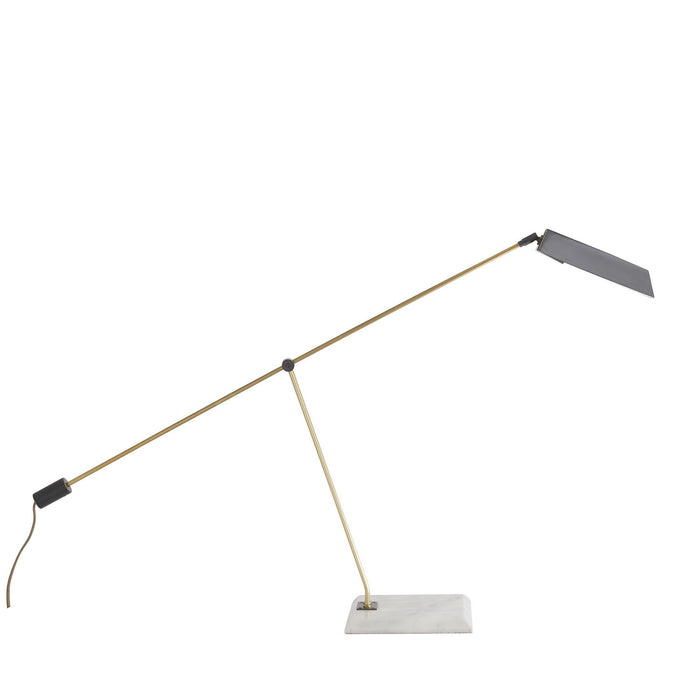Arteriors 49679 LED Desk Lamp, White