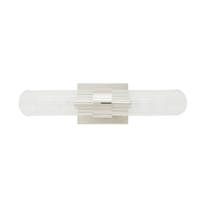 Arteriors 49686 Two Light Wall Sconce, Polished Nickel