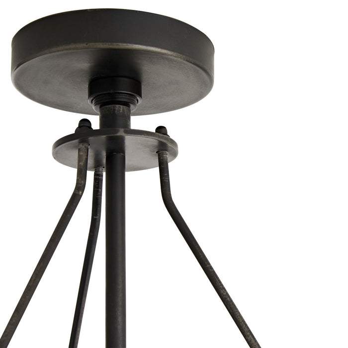 Arteriors 84034 Eight Light Chandelier, Bronze