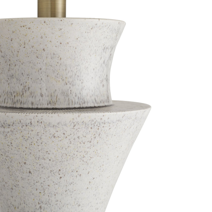 Arteriors 11059-896 One Light Table Lamp, Ice Reactive