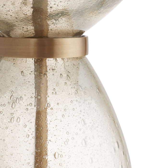 Arteriors 44952-904 One Light Table Lamp, Smoke Luster