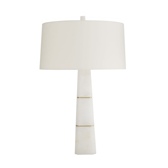Arteriors 49691-434 One Light Table Lamp, White