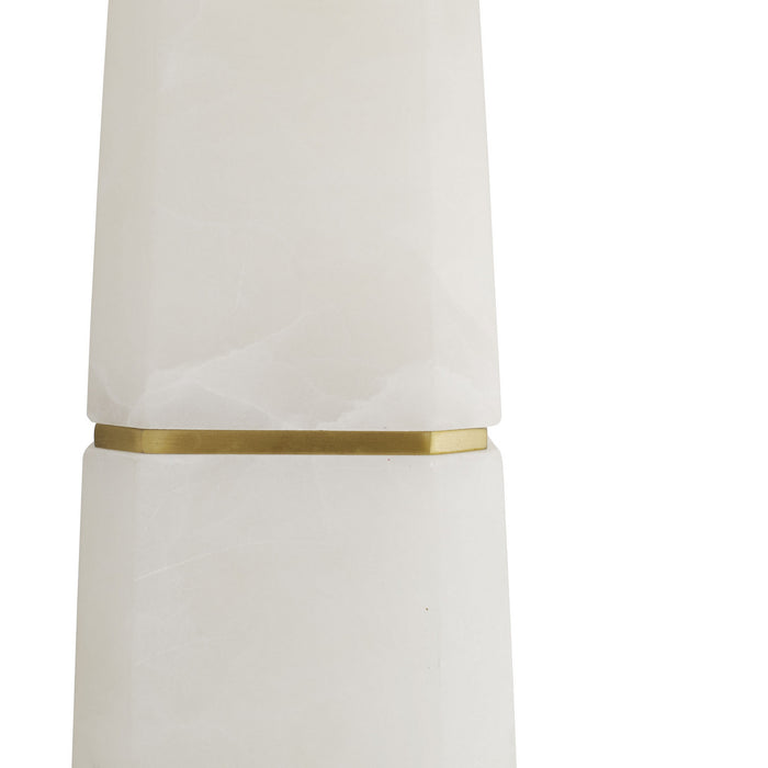 Arteriors 49691-434 One Light Table Lamp, White