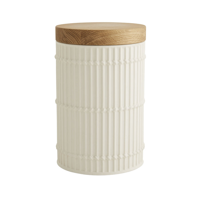 Arteriors DW1000 Canister, set of 3, Matte Ivory