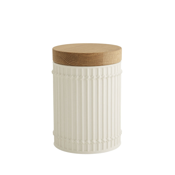 Arteriors DW1000 Canister, set of 3, Matte Ivory