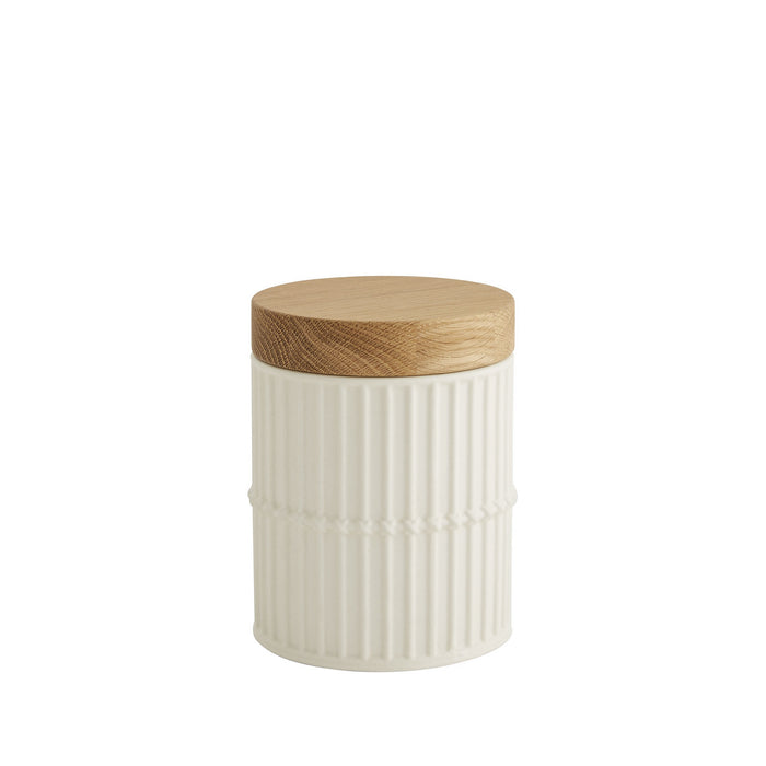 Arteriors DW1000 Canister, set of 3, Matte Ivory