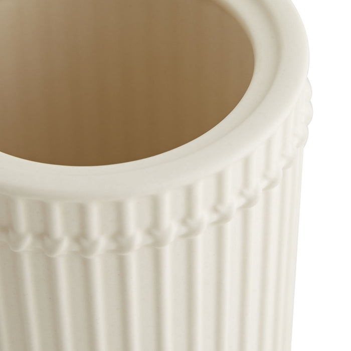 Arteriors DW1000 Canister, set of 3, Matte Ivory