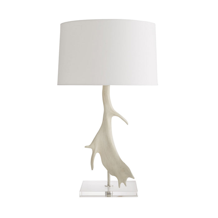 Arteriors DW49009-462 Two Light Table Lamp, Matte White