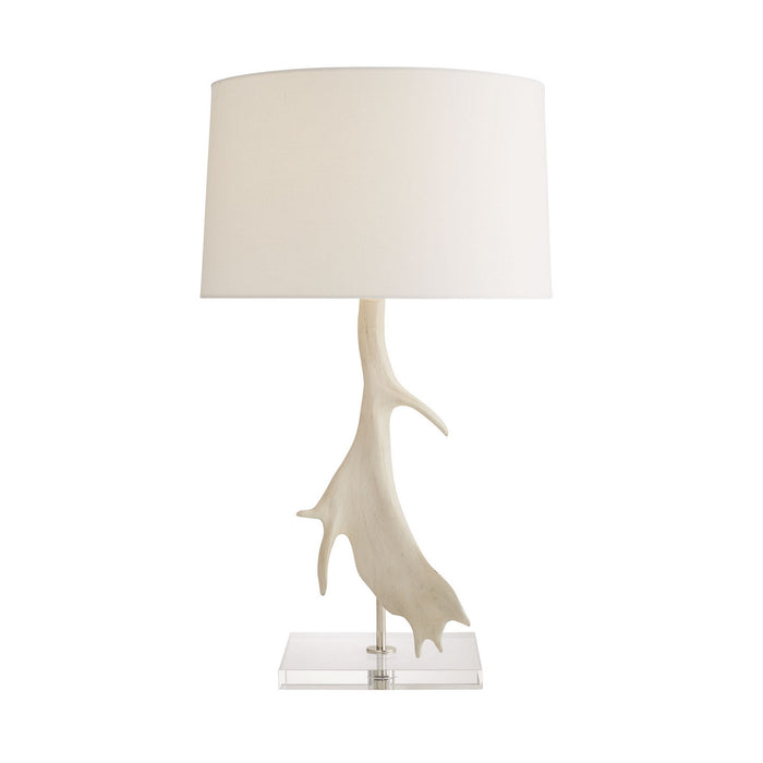 Arteriors DW49009-462 Two Light Table Lamp, Matte White
