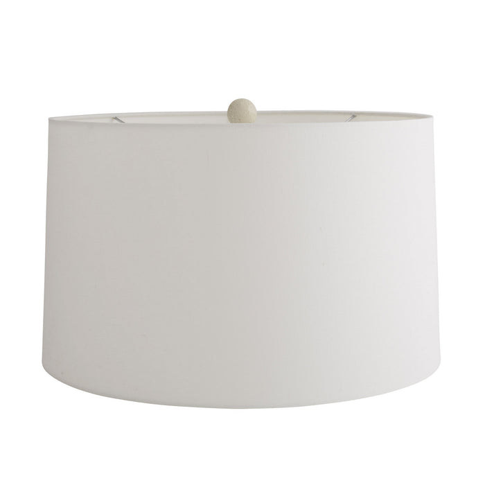 Arteriors DW49009-462 Two Light Table Lamp, Matte White